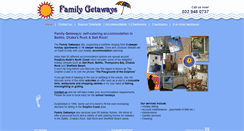 Desktop Screenshot of familygetaways.co.za